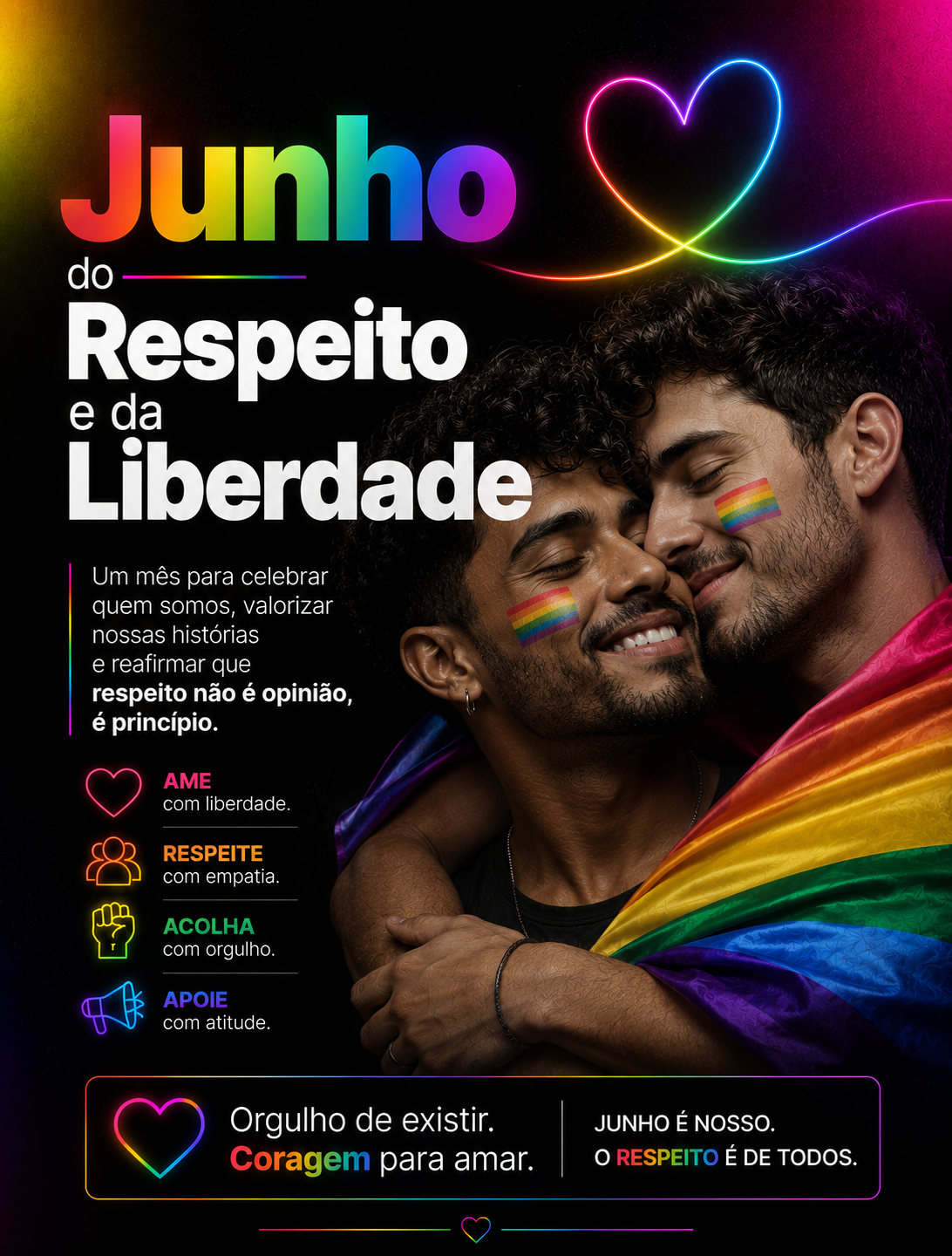 Junho do Respeito e da Liberdade: Uma Celebração
